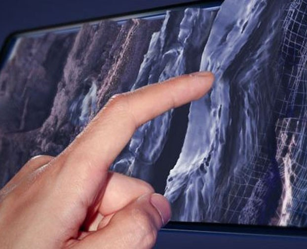 Senseg Touchscreen