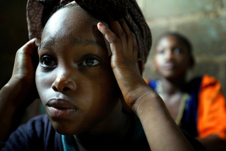 A Malian schoolgirl