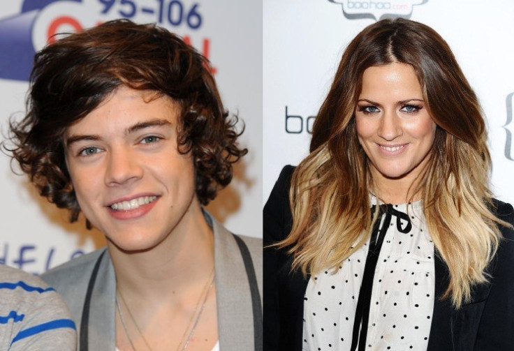 Harry Styles and Caroline Flack