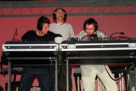 Underworld Band performing at Glastonbury Festival 1999