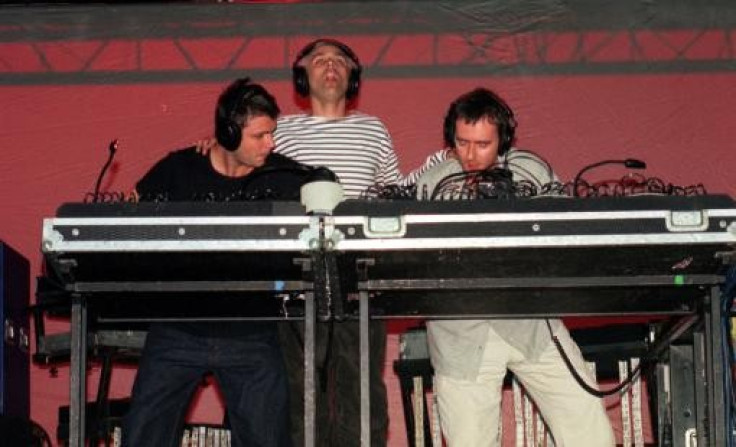 Underworld Band performing at Glastonbury Festival 1999