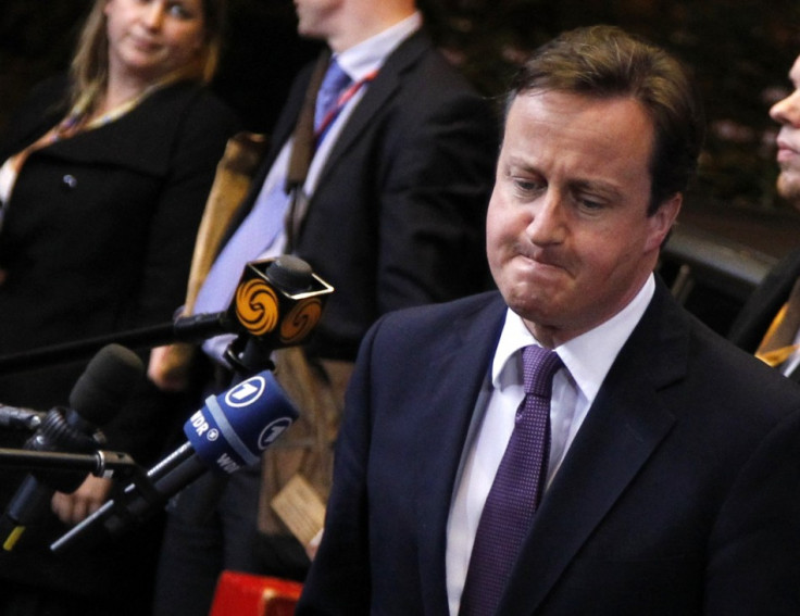 David Cameron in Brussels