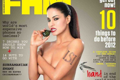 Veena Malik on the FHM Dec Cover
