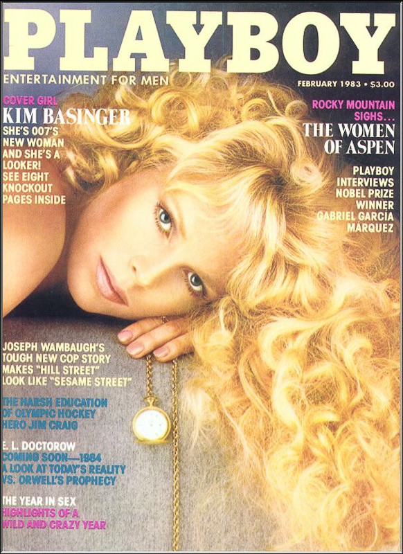 Kim Basingers Playboy Cover