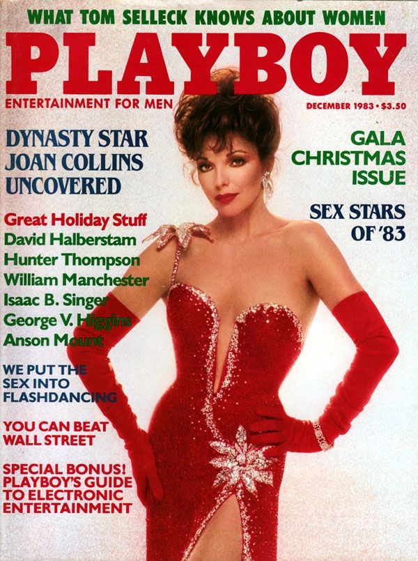 Joan Collins Playboy Cover