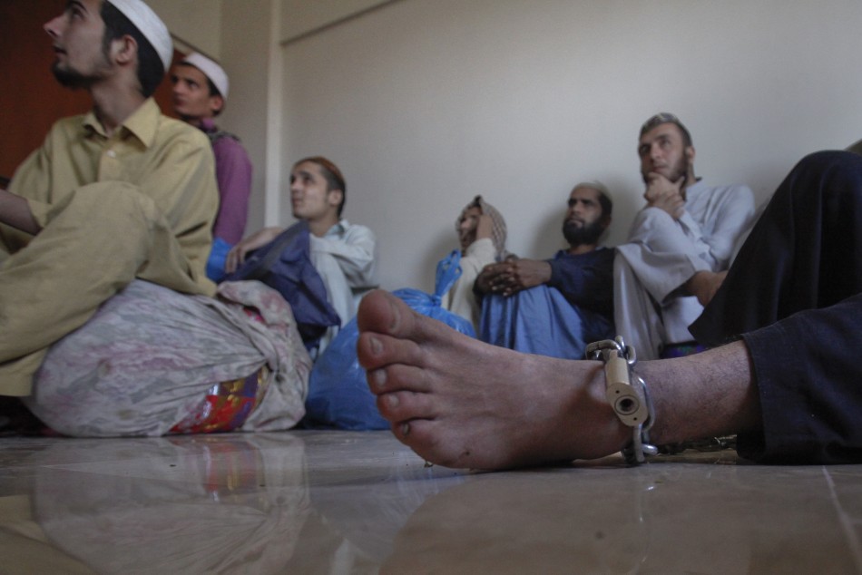 Chained Student in Karachi Madrassa