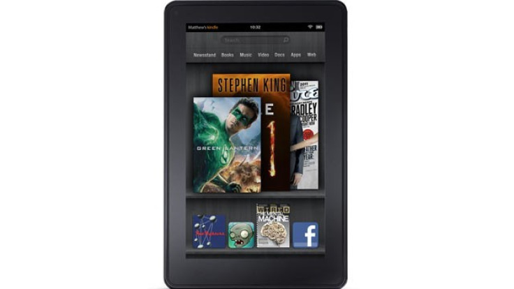 Amazon’s Kindle Fire Half as Hot as Apple’s iPad 2