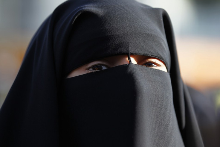 Female Muslims wearing Veil
