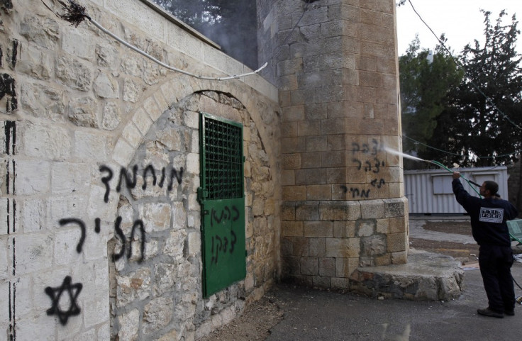 Arsonists Vandalize Jerusalem Mosque