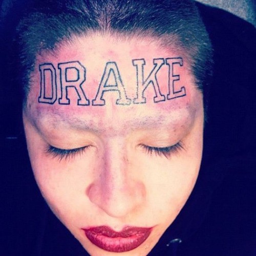 Tattoo uploaded by Xavier • Minimalist Drake tattoo by moonchamps in  Instagram. #drake #music #rapper #celebrity #fan #minimalist • Tattoodo