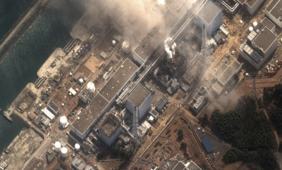 The No.3 nuclear reactor of the Fukushima Daiichi nuclear plant at Minamisoma is seen burning The No.3 nuclear reactor of the Fukushima Daiichi nuclear plant at Minamisoma is seen burning