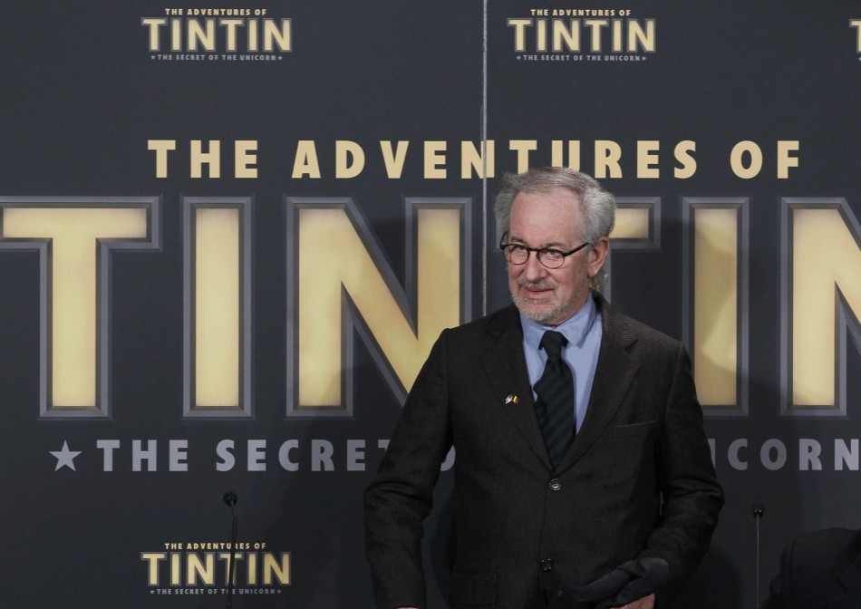 Steven Spielberg at the Premiere of The Adventures of Tintin