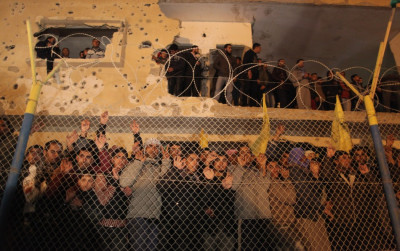 Anxious Wait by Palestinians Anxious Wait by Palestinians
