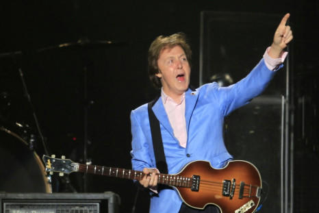 Former Beatle Paul McCartney