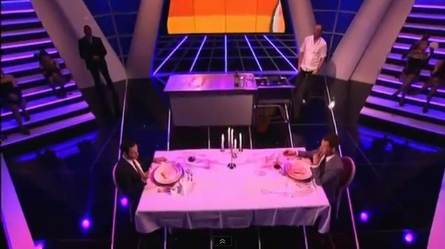 Television presenters eat each other's flesh