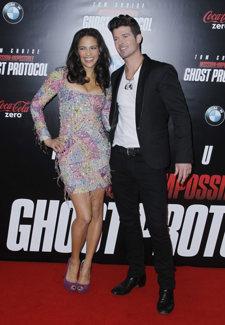 Paula Patton, Robin Thicke Paula Patton, Robin Thicke