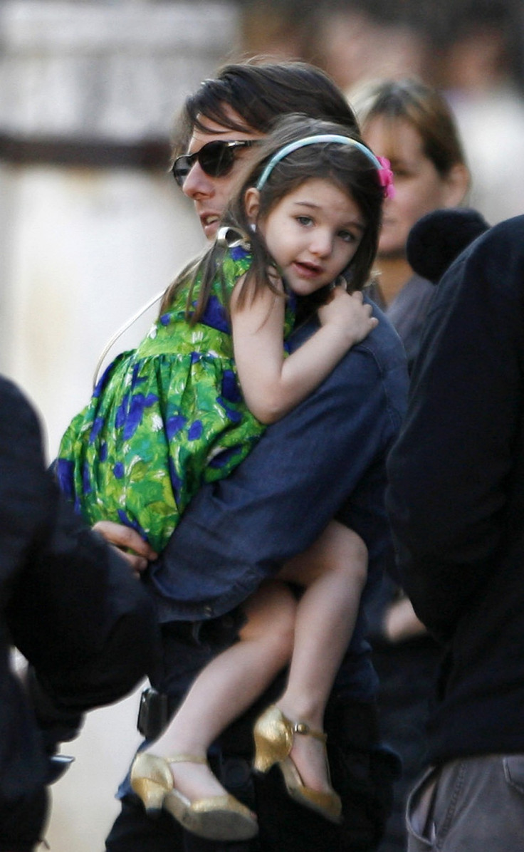 Suri Cruise in Gold Heels