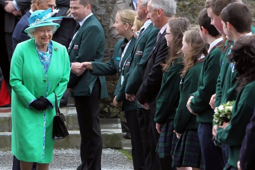 Queen Elizabeth II at Ireland