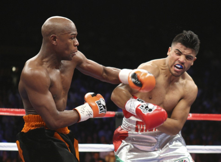 Victor Ortiz and Lloyd Mayweather