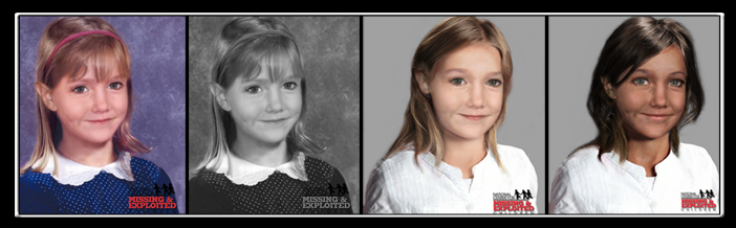 Age progression images of Madeleine McCann