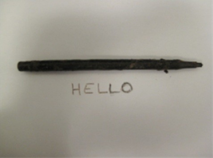 The surgeon even went as far to write a message for his patient using the pen he had just removed from her.