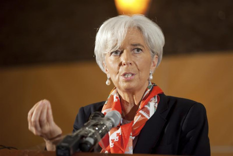 International Monetary Fund's Managing Director Christine Lagarde