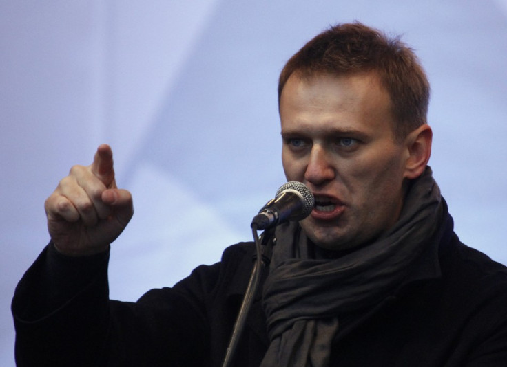 Anti-corruption blogger Alexei Navalny