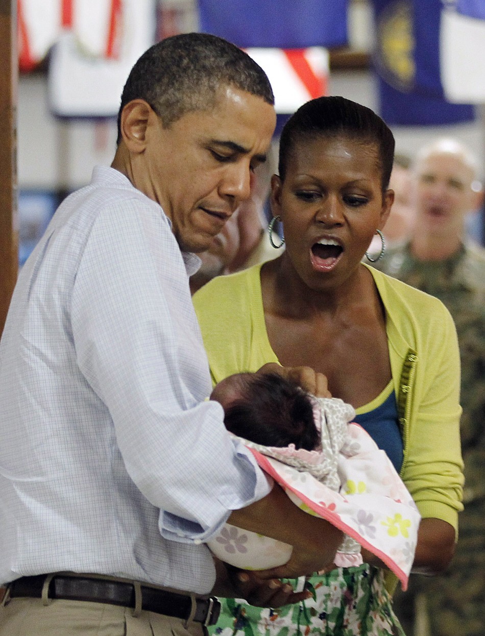 U.S First Couple with a Child