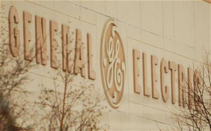 The company's logo is still visible on a closed General Electric Co. facility in Lynn