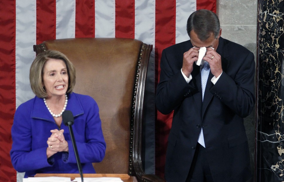 John Boehner becomes gets emotional