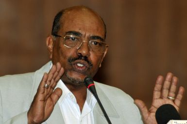 Sudan's President Bashir speaks during a signing ceremony in Khartoum