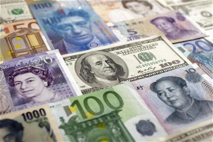 Arrangement of various world currencies