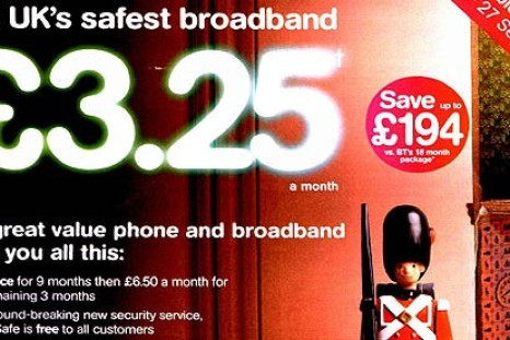 TalkTalk HomeSafe security ad campaign