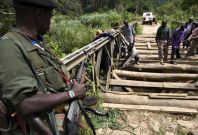 An FDLR rebel  in eastern Congo