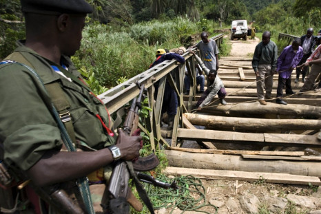 An FDLR rebel  in eastern Congo