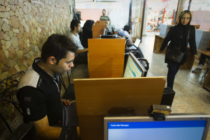 Cyber Cafe in Iran
