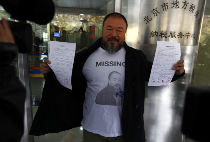 Ai Weiwei tax charges