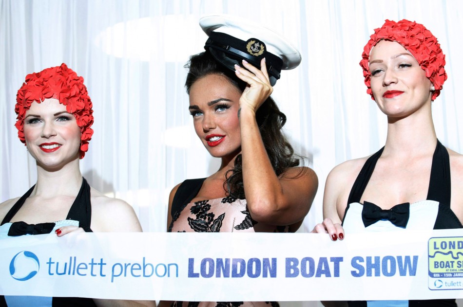 Socialite Tamara Ecclestone Glams Up 2012 London Boat Show Opening