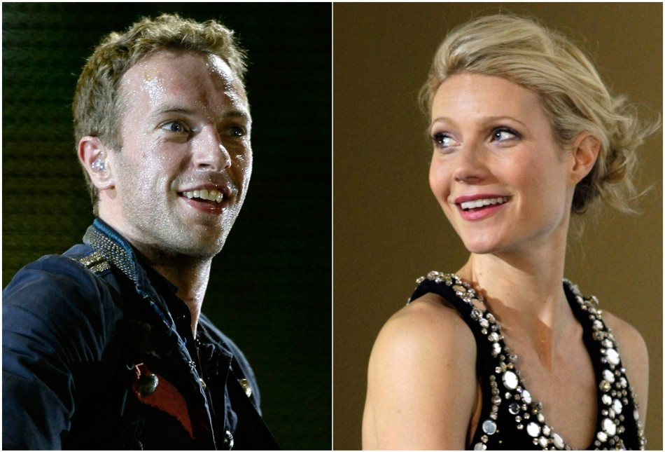 Singer Chris Martin and actress Gwyneth Paltrow