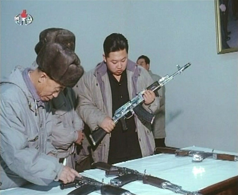 New leader of North Korea Kim Jong-unKim Jong-un inspects weapons