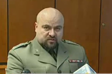 Przybyl had been speaking to reporters in his office minutes before the incident