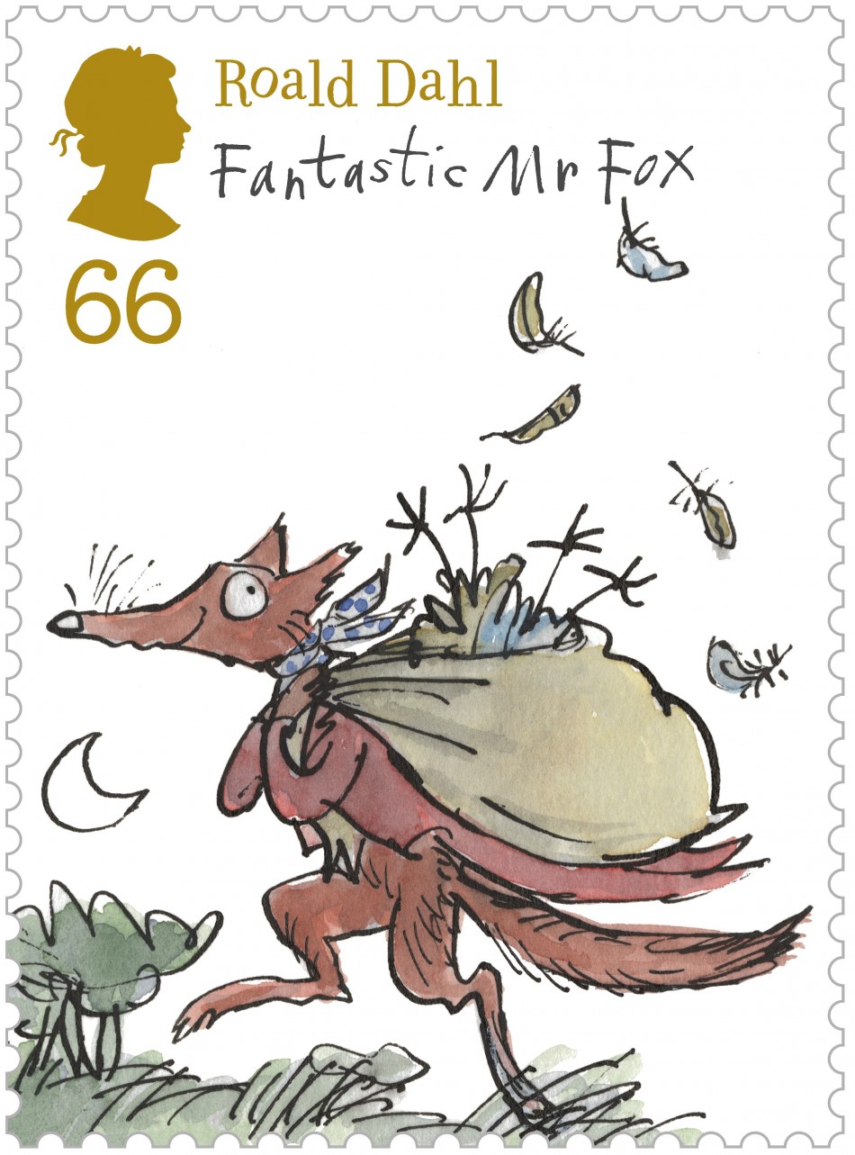 Popular Roald Dahl Characters Appear on British Stamps