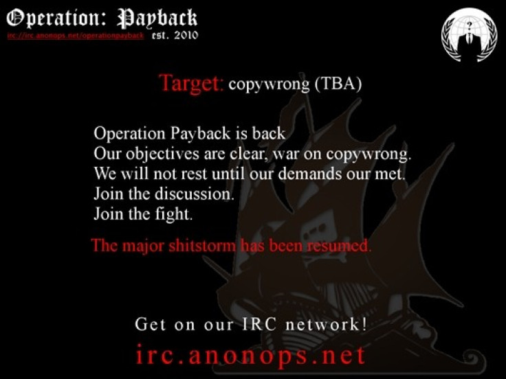 OpPayBack: Anonymous Target Dutch 'Pro-Censorship' Foundation