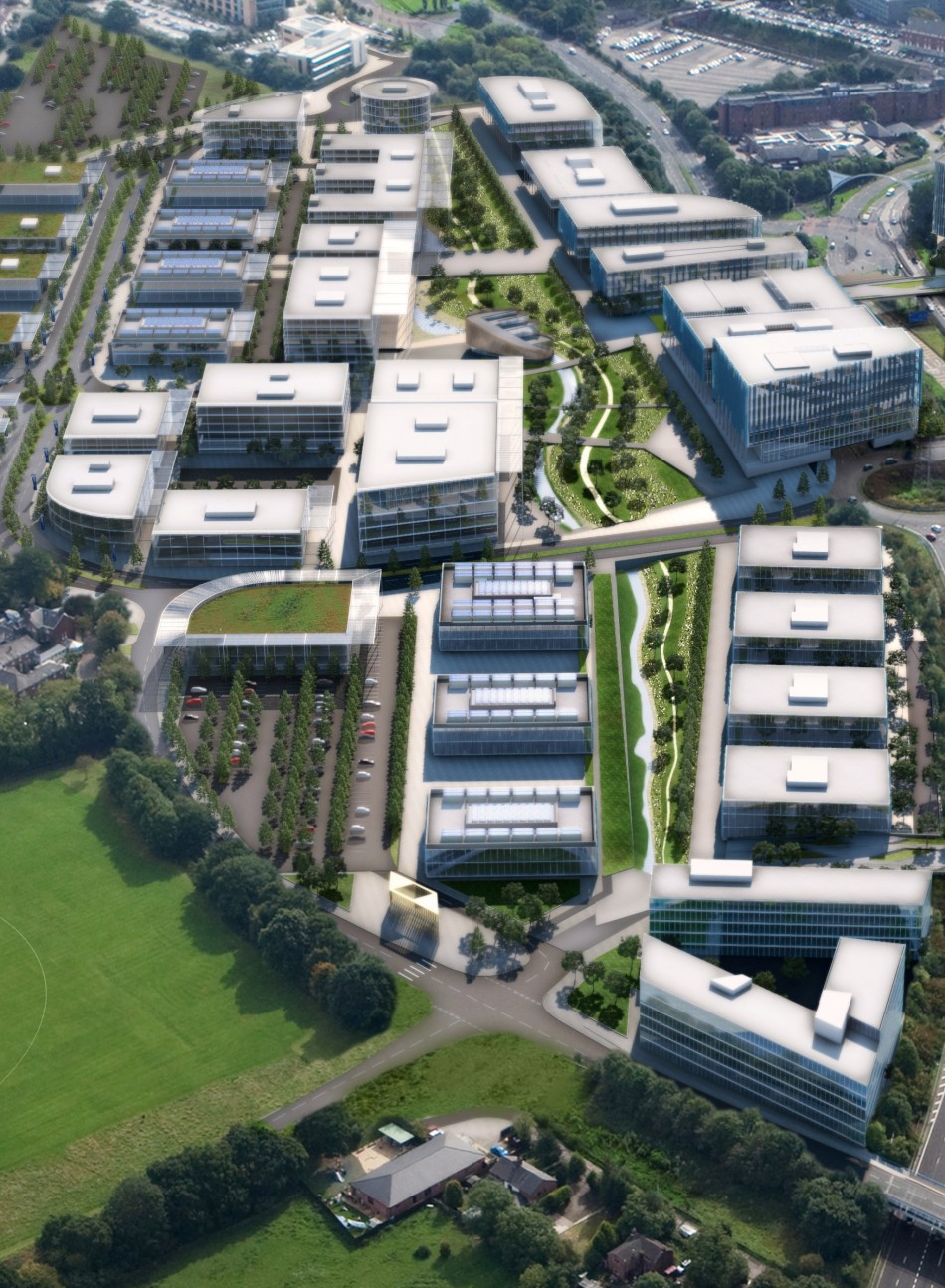 The vision for Airport City has been created by Manchester Airports Group