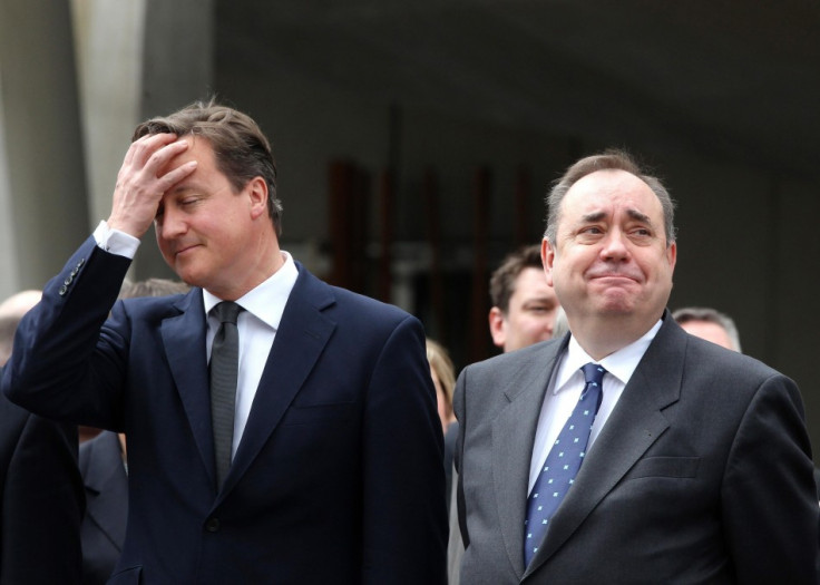 David Cameron and Alex Salmond