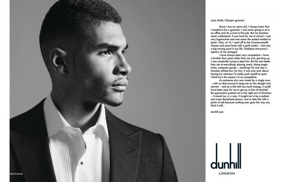 Olympian Athletes Stars in Alfred Dunhill Spring Summer 2012 Voice Campaign