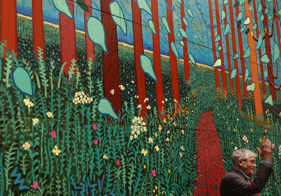 Hockney039s 039A Bigger Picture at the Royal Academy Showcases 150 Canvases