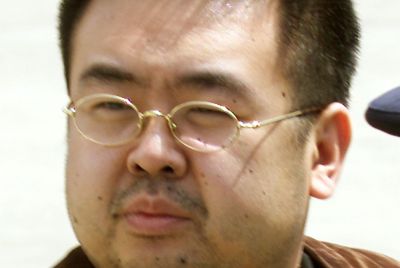 The man believed to be Kim Jong-nam