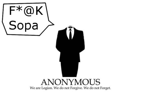 OpBlackOut: Anonymous, Bloggers and Corporations Unite in Anti-Sopa and Pipa Rage