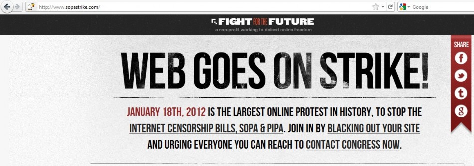 SOPA Strike